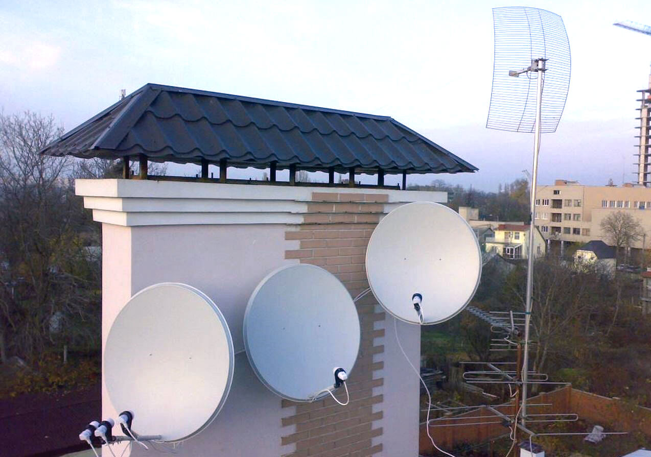 Установка спутникового Интернета в Монино: фото №1